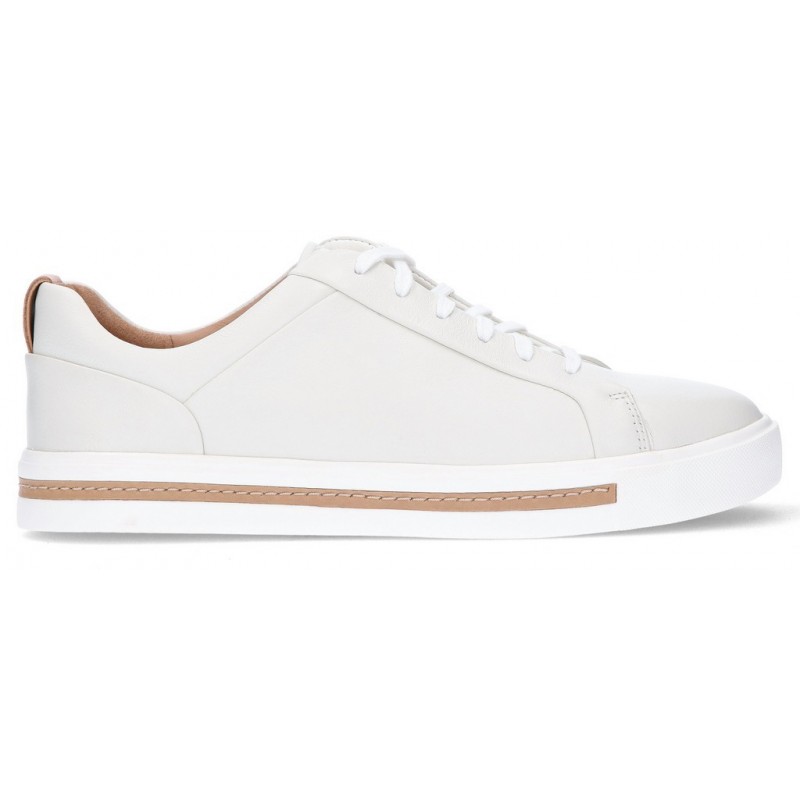 CLARKS SCHOENEN EN MAUI KANT MET SPECIALE BREEDTE  BLANCO