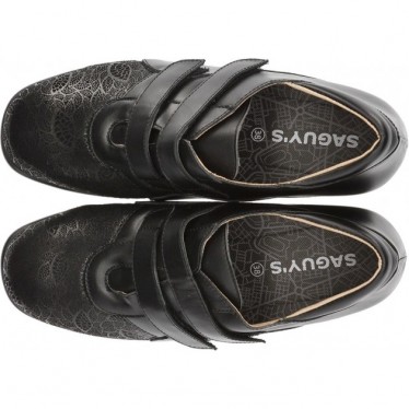 SAGUYS KLASSIEKE SCHOENEN 20634  NEGRO