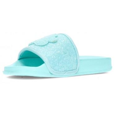 FLIPFLOP GARVALIN AGATHA 222981 BLOEM  TURQUESA