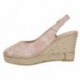 STONY TESHUB ESPADRILLES PITTE CHOCOLADE  ROSA