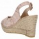 STONY TESHUB ESPADRILLES PITTE CHOCOLADE  ROSA