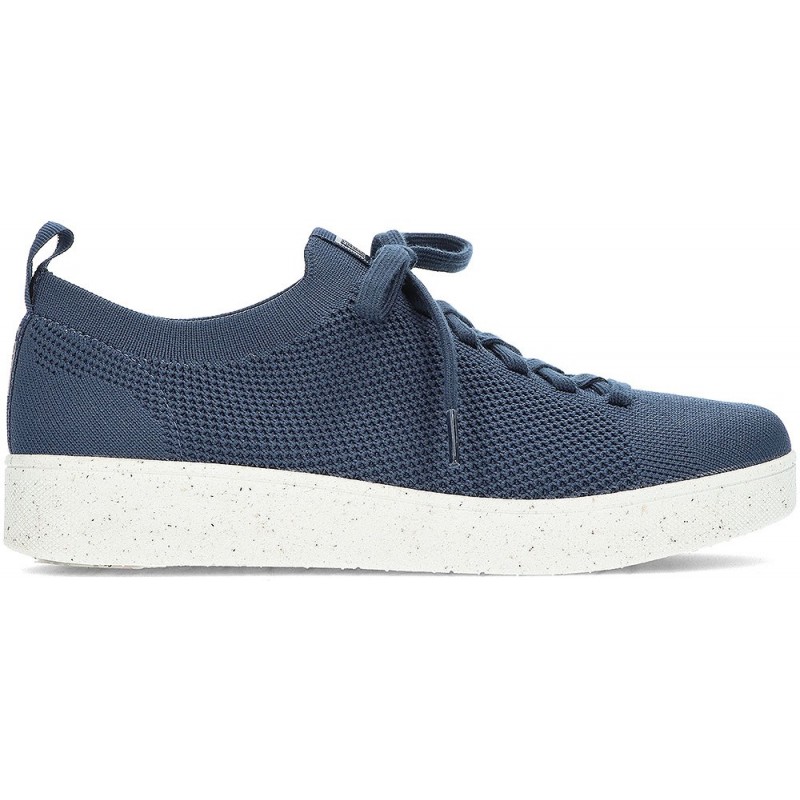 FITFLOP RALLY MULTI-GEBREIDE SNEAKERS  NAVY