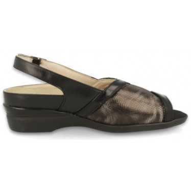 LUGANO BREDE VOETEN DTORRES SANDALEN  NEGRO_01