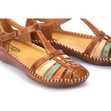 SANDALEN PIKOLINOS VALLARTA 655-0843C1  BRANDY