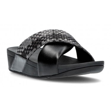 FITFLOP SANDALEN LULU SILKY WEAVE  BLACK