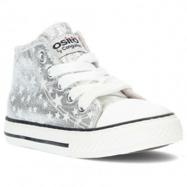 BABYLAARZEN MET METALLIC GUITES 14148  PLATA