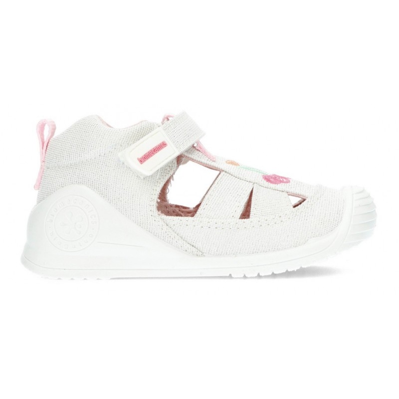 BIOMECANICS CANVAS SANDALEN BABY 212213  BLANCO