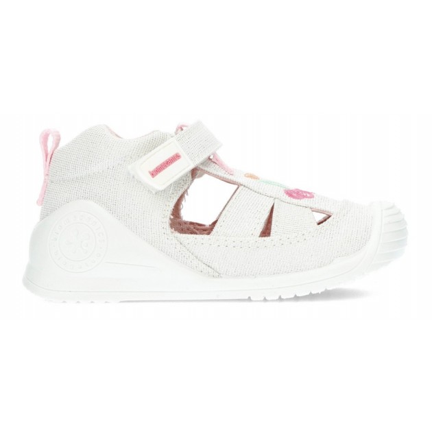 BIOMECANICS CANVAS SANDALEN BABY 212213  BLANCO