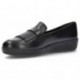 FITFLOP SUPERSKATE FRINGE EI6 MOCASSINS  BLACK