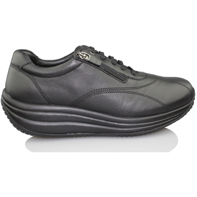 JOYA TOKYO ZAPATO MUJER CORDONES CREMALLERA NEGRO JOYA TOKYO ZAPATO MUJER CORDONES CREMALLERA NEGRO