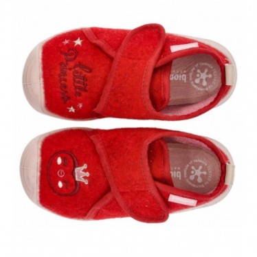 BIOMECANICA BABY SLIPPERS BIOHOME 211162  ROJO