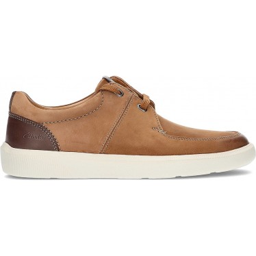 CLARKS CAMBRO KANTEN NUBUCK SCHOENEN  TAN