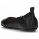 LEREN BALLERINAS VAN FITFLOP ALLEGRO  NEGRO