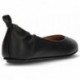 LEREN BALLERINAS VAN FITFLOP ALLEGRO  NEGRO