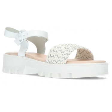 MTNG 48230 GEVLOCHTEN SANDAL  BLANCO