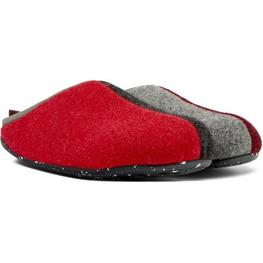 PANTOFFELS CAMPER TWINS K100824  RED