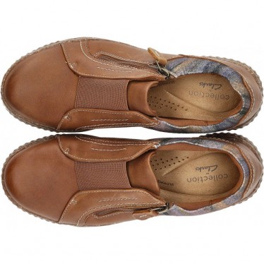 CLARKS CAROLINE COVE SCHOENEN  TAN