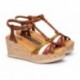 SANDALEN PIKOLINOS MIRANDA W2F-1551C1  BRANDY