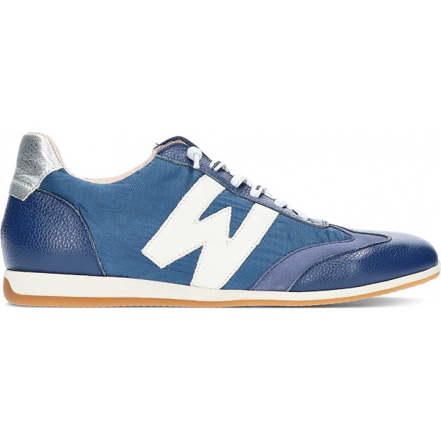 SNEAKERS WONDERS BRIT NYLON A-2705 BLUE SNEAKERS WONDERS BRIT NYLON A-2705 BLUE