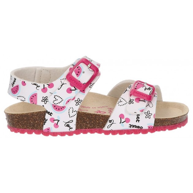 GARVALIN BIO CHERRIES SANDAL BLANCO GARVALIN BIO CHERRIES SANDAL BLANCO