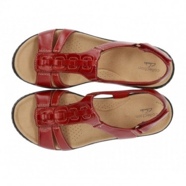 SANDALEN CLARKS LAURIEANN KAY  RED