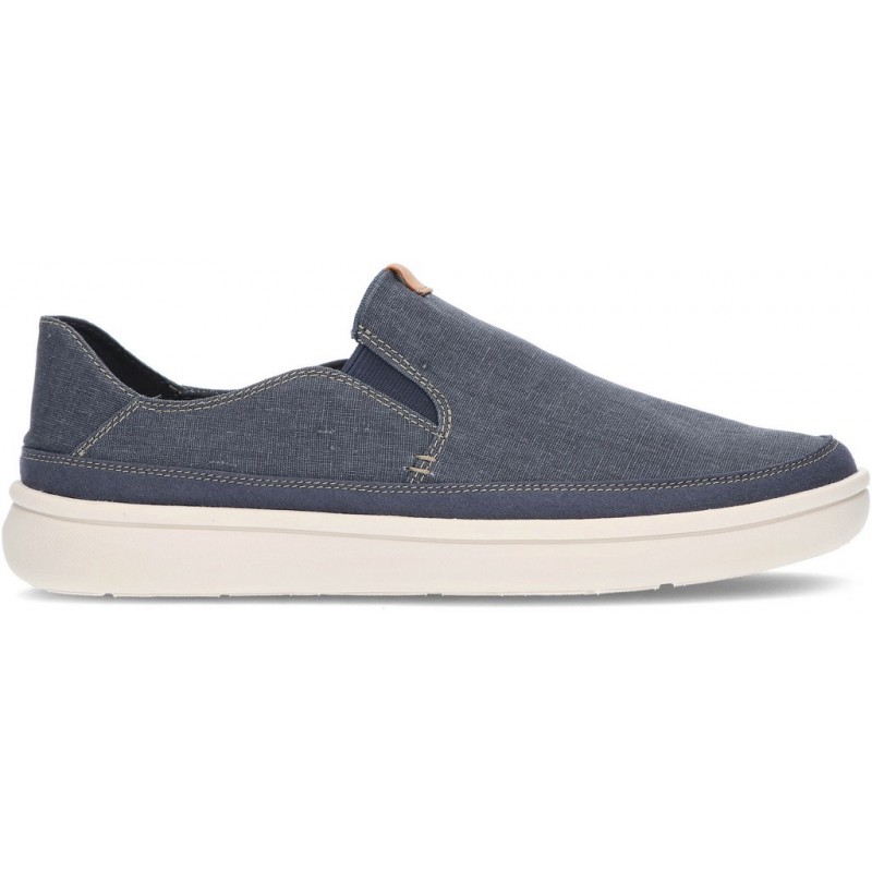 CLARKS CANTAL STEP MOCASSINS  NAVY