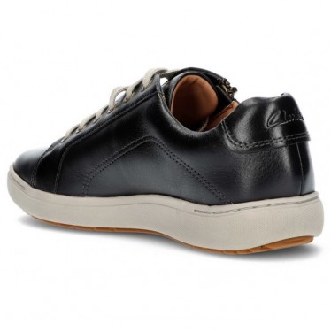 CLARKS NALLE KANTEN SNEAKERS  BLACK