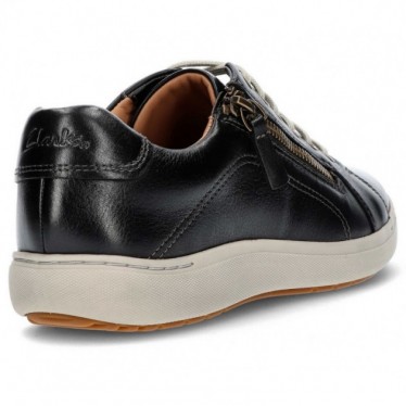 CLARKS NALLE KANTEN SNEAKERS  BLACK