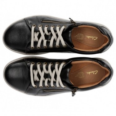 CLARKS NALLE KANTEN SNEAKERS  BLACK