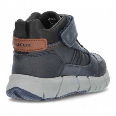 GEOX FLEXYPER LAARZEN  NAVY