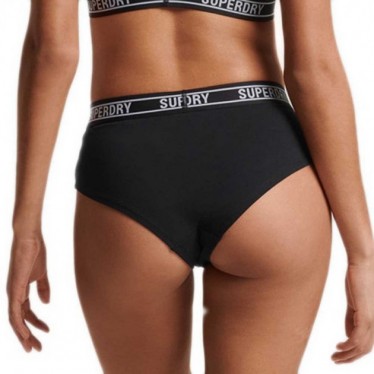 SUPERDRY SLIPJE W3110360A HIPSTER BRIEF  NEGRO