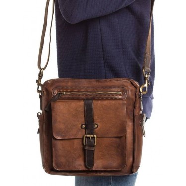 CROSSBODY PIKOLINOS CAIMARI MHA-160  COGNAC