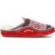 NORDIKAS CLASSIC W N1500 SLIPPERS  ROJO