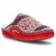 NORDIKAS CLASSIC W N1500 SLIPPERS  ROJO