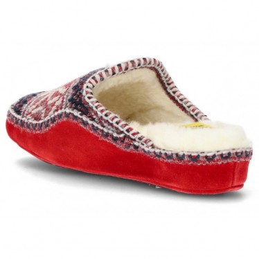 NORDIKAS CLASSIC W N1500 SLIPPERS  ROJO