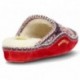 NORDIKAS CLASSIC W N1500 SLIPPERS  ROJO