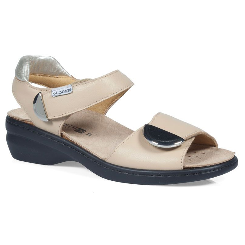 SANDALIAS CALZAMEDI ELIGIA  BEIGE