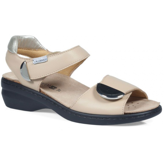 SANDALIAS CALZAMEDI ELIGIA  BEIGE