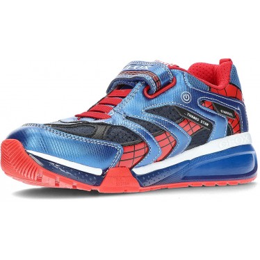 GEOX SPIDERMAN BAYONYC SNEAKERS J26FEB  NAVY