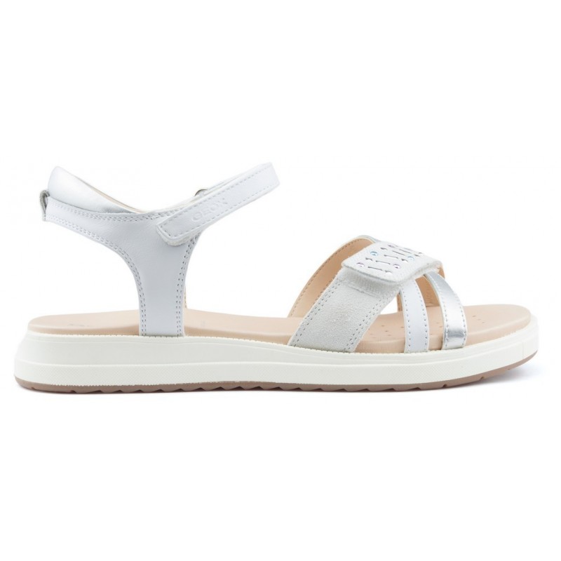 GEOX REBECCA sandalen  WHITE