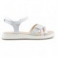 GEOX REBECCA sandalen  WHITE