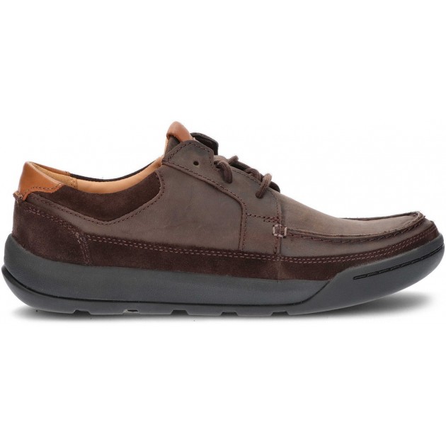 CLARKS ASHCOMBE SCHOENEN  DARK_BROWN