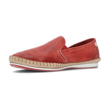 FLUCHOS 8674 LUXE SURF BAHAMAS MOCASSIN MAN  WHITE_RED