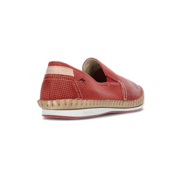 FLUCHOS 8674 LUXE SURF BAHAMAS MOCASSIN MAN  WHITE_RED