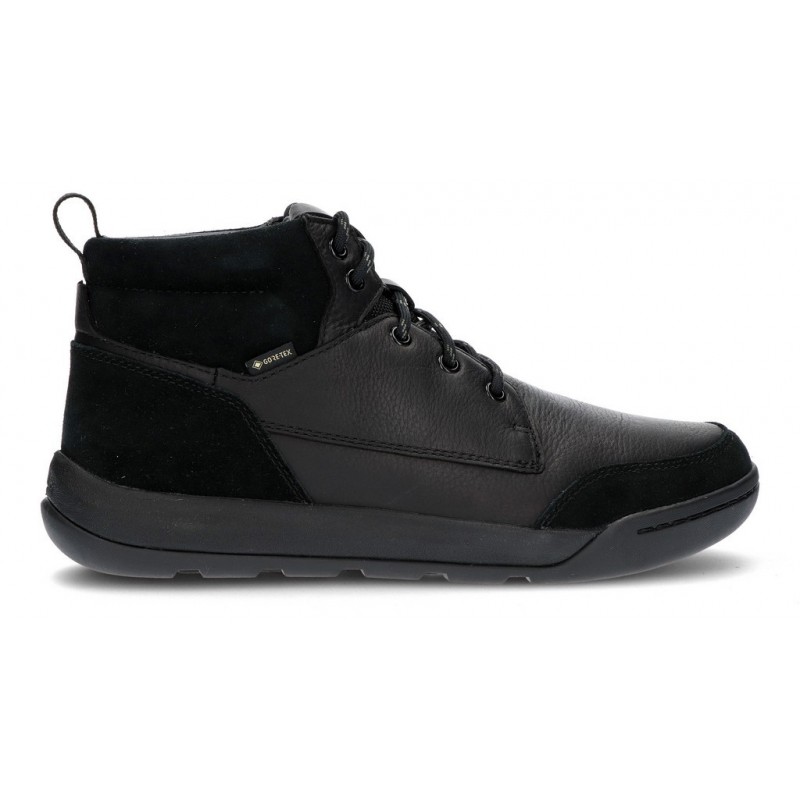GORETEX CLARKS ASHCOMBE HIGTX ENKELLAARZEN  BLACK