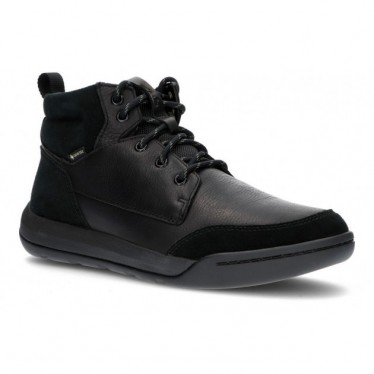 GORETEX CLARKS ASHCOMBE HIGTX ENKELLAARZEN  BLACK