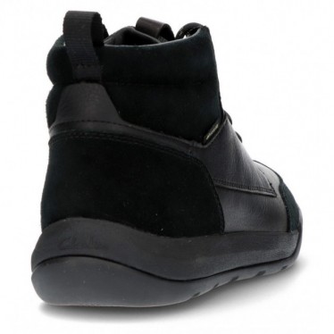 GORETEX CLARKS ASHCOMBE HIGTX ENKELLAARZEN  BLACK