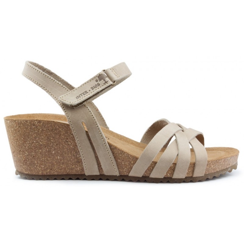 INTERBIOS DENON sandalen  BEIGE