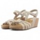 INTERBIOS DENON sandalen  BEIGE