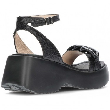 SANDALEN WONDERS WILD D-9703  BLACK